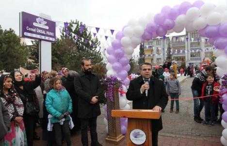 Safranbolu Cemal Ünsal Parkı açıldı!