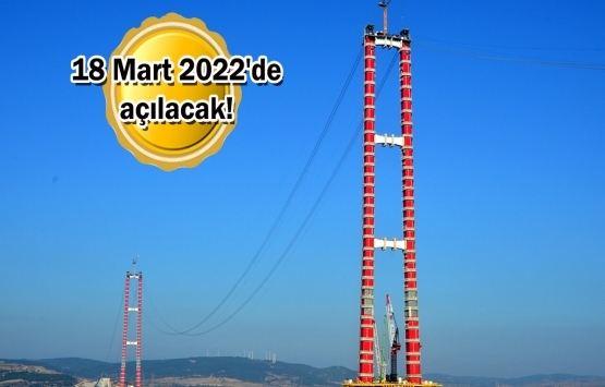 1915 Çanakkale Köprüsü'nde kedi yolu yapımına başlandı!