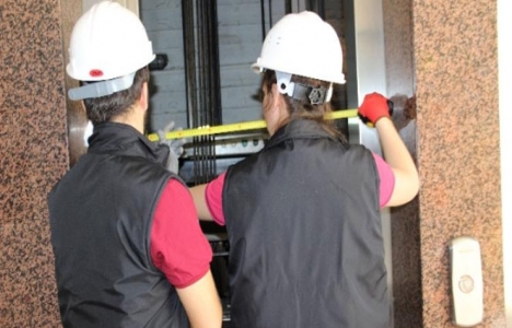 İzmir'deki asansörlerin yarısı kırmızı etiketli!