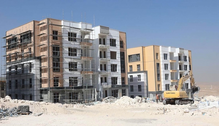 Şanlıurfa da 897 adet deprem konutunun teslimi ay sonunda yapılacak!