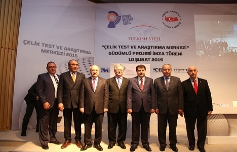 Çelik sektörünün bağımsız ilk merkezi için imza atıldı!