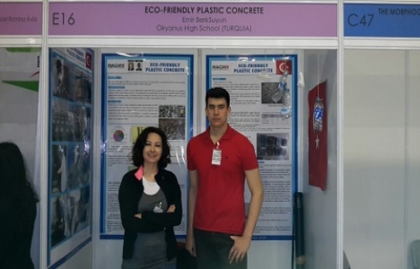 Emir Suyunu plastik beton projesiyle dünya 3'ncüsü oldu!