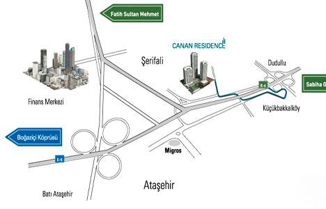 Canan Residence satış ofisi!
