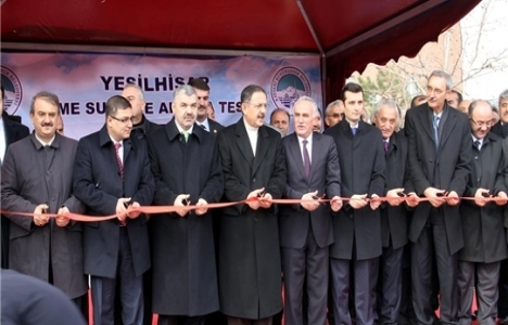 Yeşilhisar atık su arıtma tesisi açıldı!