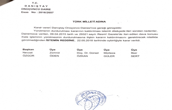 Bahçeşehir Göleti nde inşaat durdurulmalı!