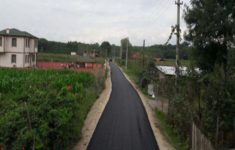 Sakarya Hendek'in yolları asfaltlanıyor!
