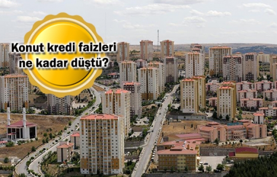 Konut kredi faiz oranlarının düşmesi ile ne kadar kar edildi?