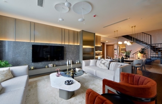 Skyland İstanbul’un örnek dairesi tamam!