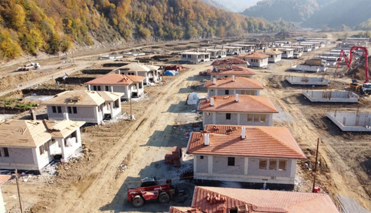 Bartın da konutları su altında kalacaklar için 102 yeni konut yapılıyor! 2023 ün ilk çeyreğinde teslim edilecek!