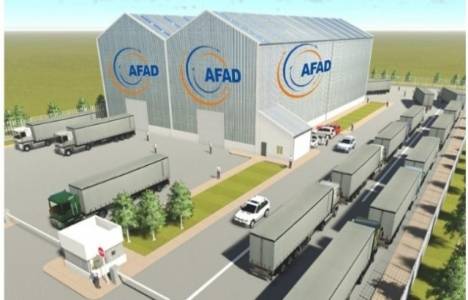 Samsun'daki Afet Lojistik Depo'nun inşası devam ediyor!