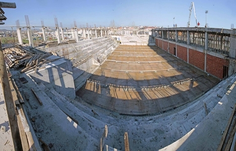 Kandıra Spor Salonu'nun inşaat çalışmaları devam ediyor!