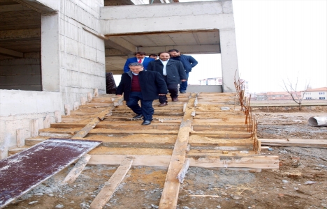 Yozgat Yeni Çeltek İlk ve Orta Okulu inşaatında çalışmalar ne durumda?