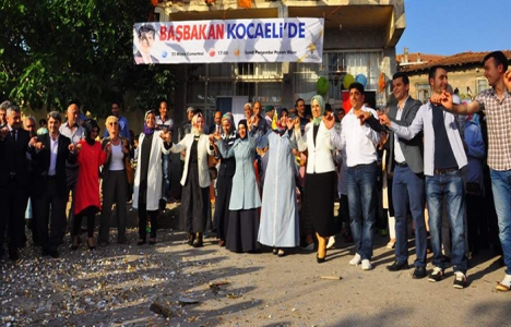 Yukarı Hereke seçim irtibat bürosu açıldı!