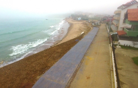 Cebeci Sahili 3. etap çalışmaları