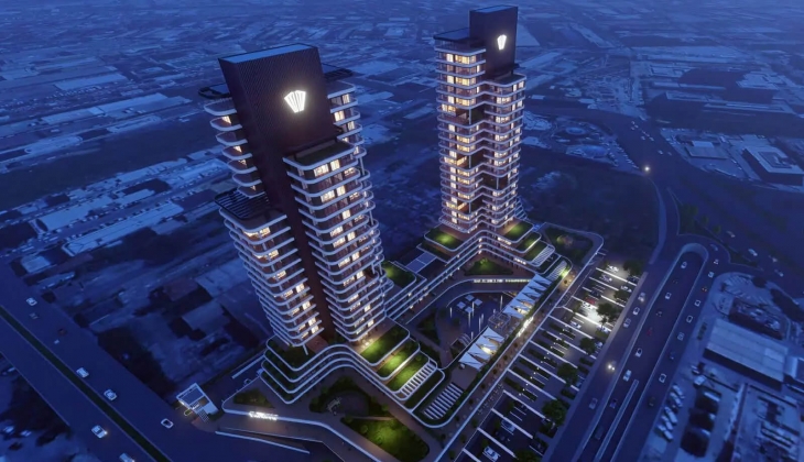 Luxera Towers ta yüzde 35 peşinat 24 ay vade avantajıyla! Teslimler Haziran 2025 te!