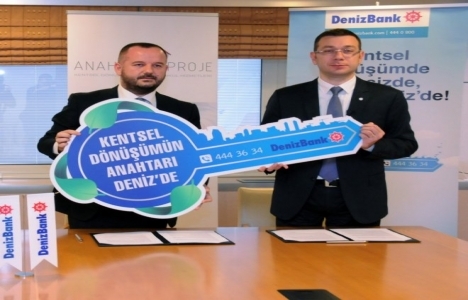 Denizbank ve Anahtar Proje kentsel dönüşüm için finansal destek oldu!