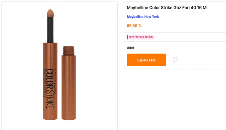 Migros Sanal Market’te makyaj ürünlerinde yüzde 50 indirim! İşte 25 Eylül 2022 fiyat listesi