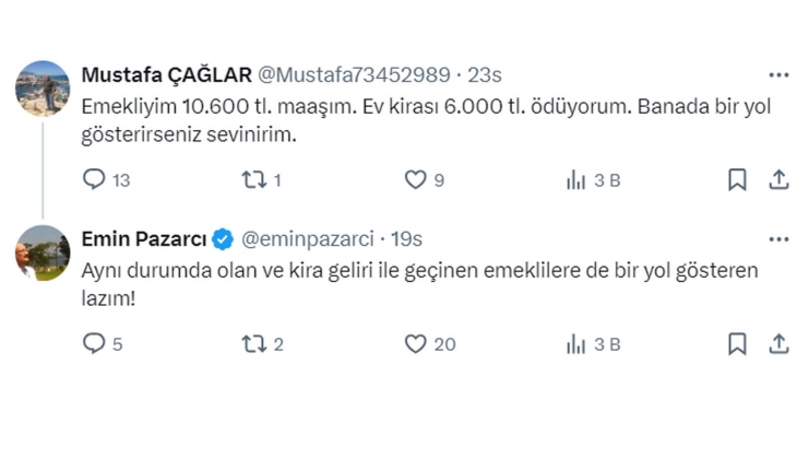 Emsali 30 bin TL olan evlerde 3-5 bin TL ye oturuyorlar: Kimse kötü niyetli kiracıları finanse etmeye mecbur değil!