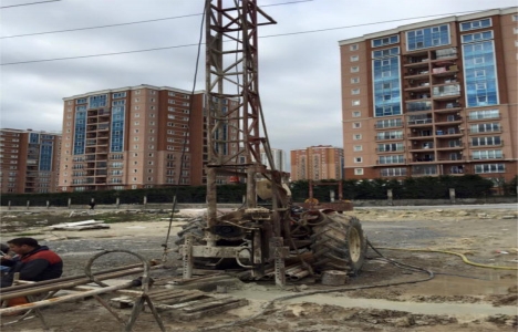 Ispartakule Metrosu için sondaj çalışmaları başladı!