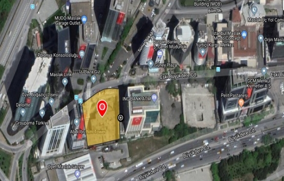 Sarıyer de 195.4 milyon TL ye icradan satılık arsa!