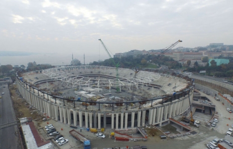 İşte Vodafone Arena nın inşaat aşamaları!