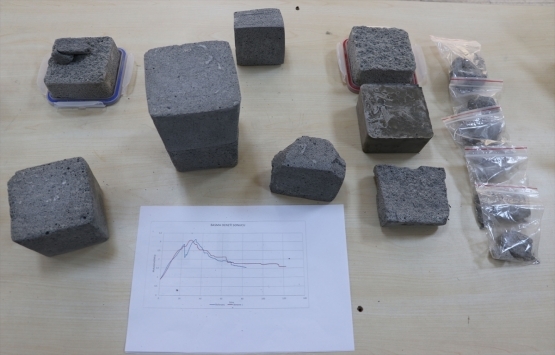 Zonguldak'ta hafif ve ucuz köpük beton geliştirildi!