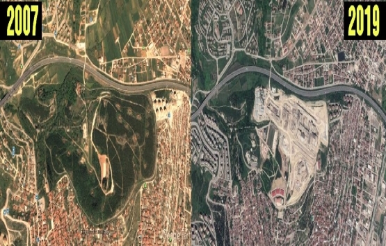 Kocaeli Şehir Hastanesi inşaatına doğaseverlerden tepki!