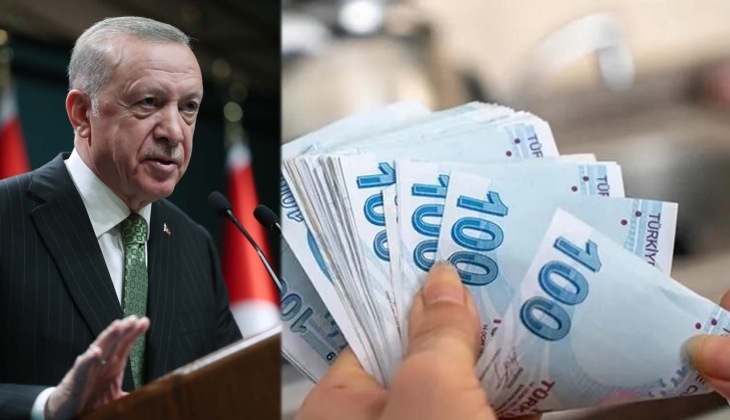 Cumhurbaşkanı Erdoğan dan sürpriz maaş zammı çıkışı: 4 bin 400 lira olacak