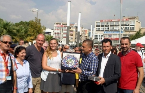 AYTO'dan Aydın'a gelen 1000'inci turiste ödül!