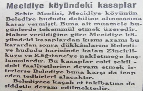 Mecidiyeköy, 1932 yılında İstanbul Belediyesi hududuna alınmış!