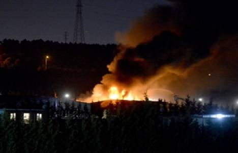 ankarada 10 işyeri yandı