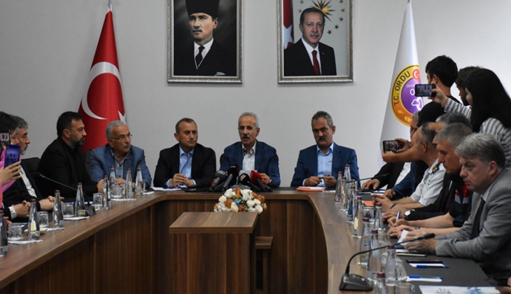 Ulaştırma ve Altyapı Bakanı Uraloğlu açıkladı: Ordu'da 351 iş yeri, 32 konut ve 35 araç yağıştan etkilendi!