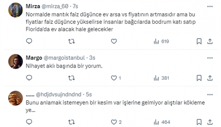 Faizler düşünce konut fiyatları fırlamaz: 2021 Eylül ün bile gerisine düşer!