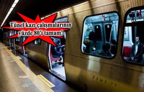 Mecidiyeköy-Mahmutbey metrosunda sona doğru!