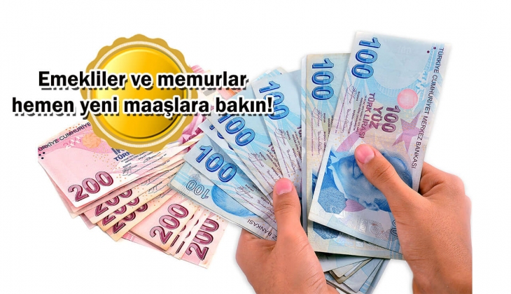 7.500 TL olan emekli maaşı 10.332 TL, en düşük memur maaşı 32.907 TL olacak! Yeni zamlarda flaş gelişme! 