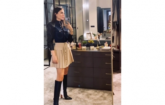 Demet Özdemir yeni evinden ilk fotoğrafını paylaştı!