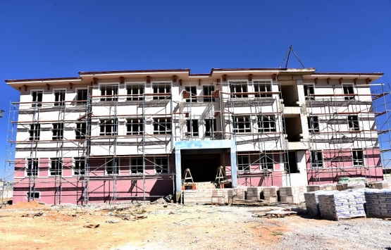 Konya Sarayönü Kız Meslek Lisesi'nin inşaatı tamamlanıyor!