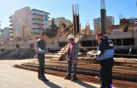 Atakum'da inşaatlar mercek altında!