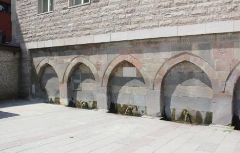 Erzurum'da tarihi çeşmeler Sibirya modeli ile izole edilecek!