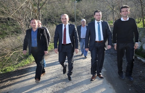 Altınordu beton yol çalışmasında sona gelindi!