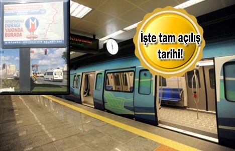 Mahmutbey-Bahçeşehir-Esenyurt metrosunda tabelalar dikiliyor!