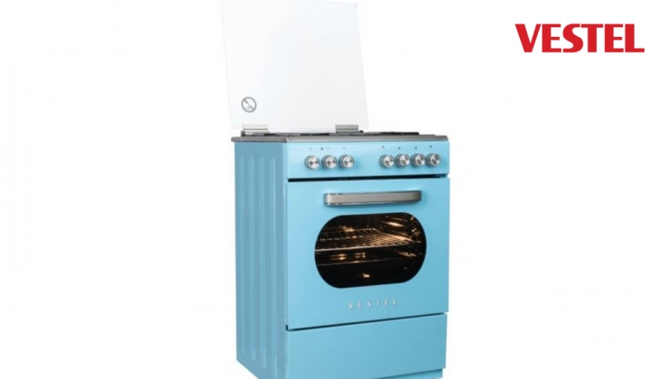 Vestel Retro 4 Gözlü Fırın alana seçili 2’li ürün alımına 1750 TL indirim kampanyası başladı!