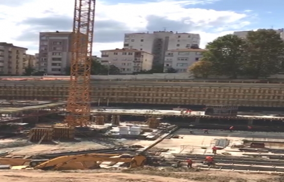 Mesa Cadde de inşaat durmadı!