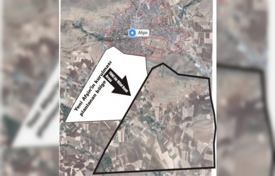 Kahramanmaraş Afşin in yeni imar planı hazır!