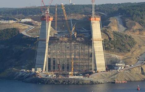 3. köprünün ayakları 125 metreye ulaştı!