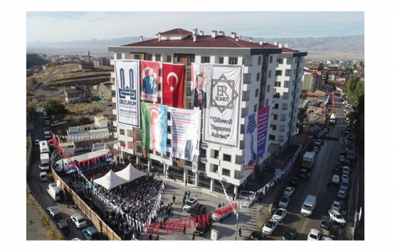 Erzurum Veyisefendi'deki kentsel dönüşüm projesinde anahtar teslimi yapıldı!