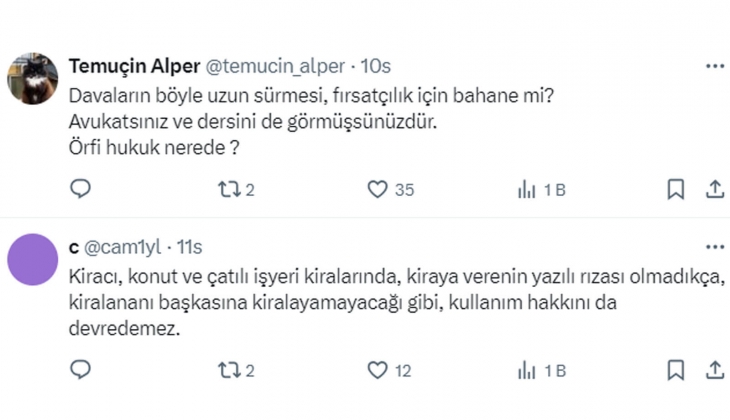 Kiracı Ağustos ta evden çıkarım dedi, ev sahibi anlaşmadı: İlk duruşma 27 Mayıs 2025 e verildi!