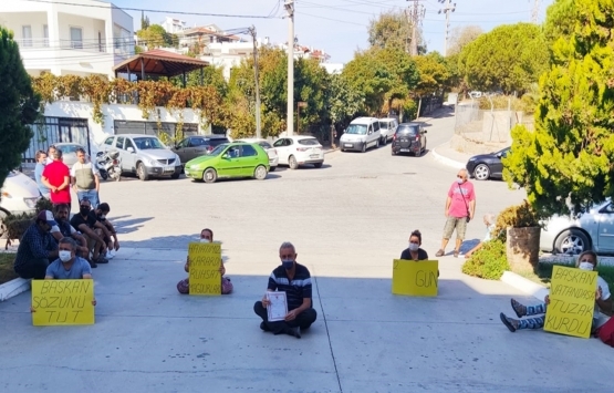 Datça’daki ruhsat mağdurlarının oturma eylemi devam edecek!