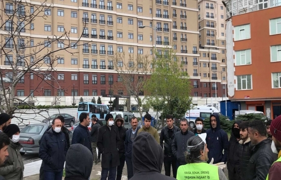 Emaar AVM inşaatında çalışan işçiler evlerine gönderildi!