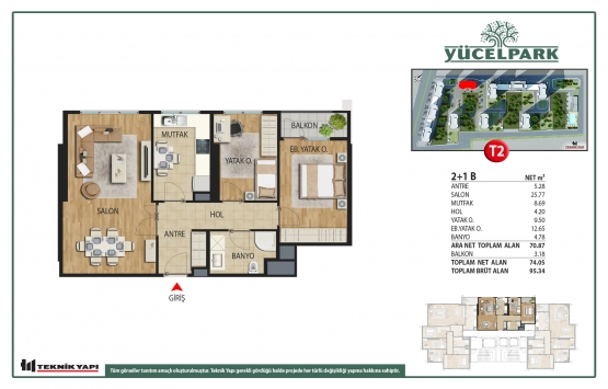 Yücel Park kat planları!